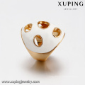 14407 Xuping Jóias de moda novo design 18 K banhado a ouro anel popular